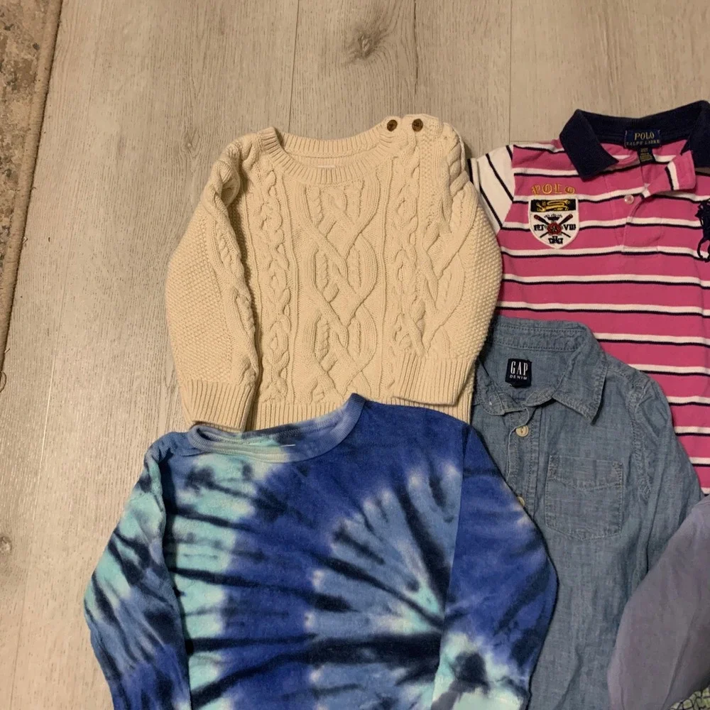 Big Bundle Set‎ of 7 Boys Clothes Ralph Lauren & Gap 2T